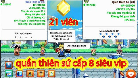 Ngoc Rong Online: đi đập thuê quần thiên sứ cấp 8 có option cực vip