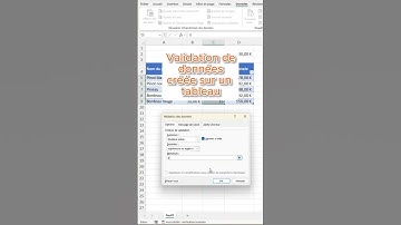 Puissance du Combo Tableau + Validation de Données dans Excel ! 💪