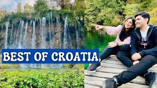 Plitvice Lakes National Park, Cinematic Video| Desi Couple Croatia Road Trip, In Hindi | PART 2