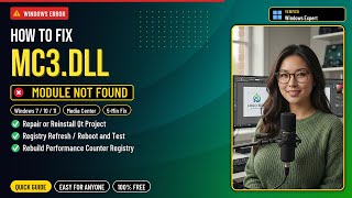 Fix mc3.dll MainConcept Error!