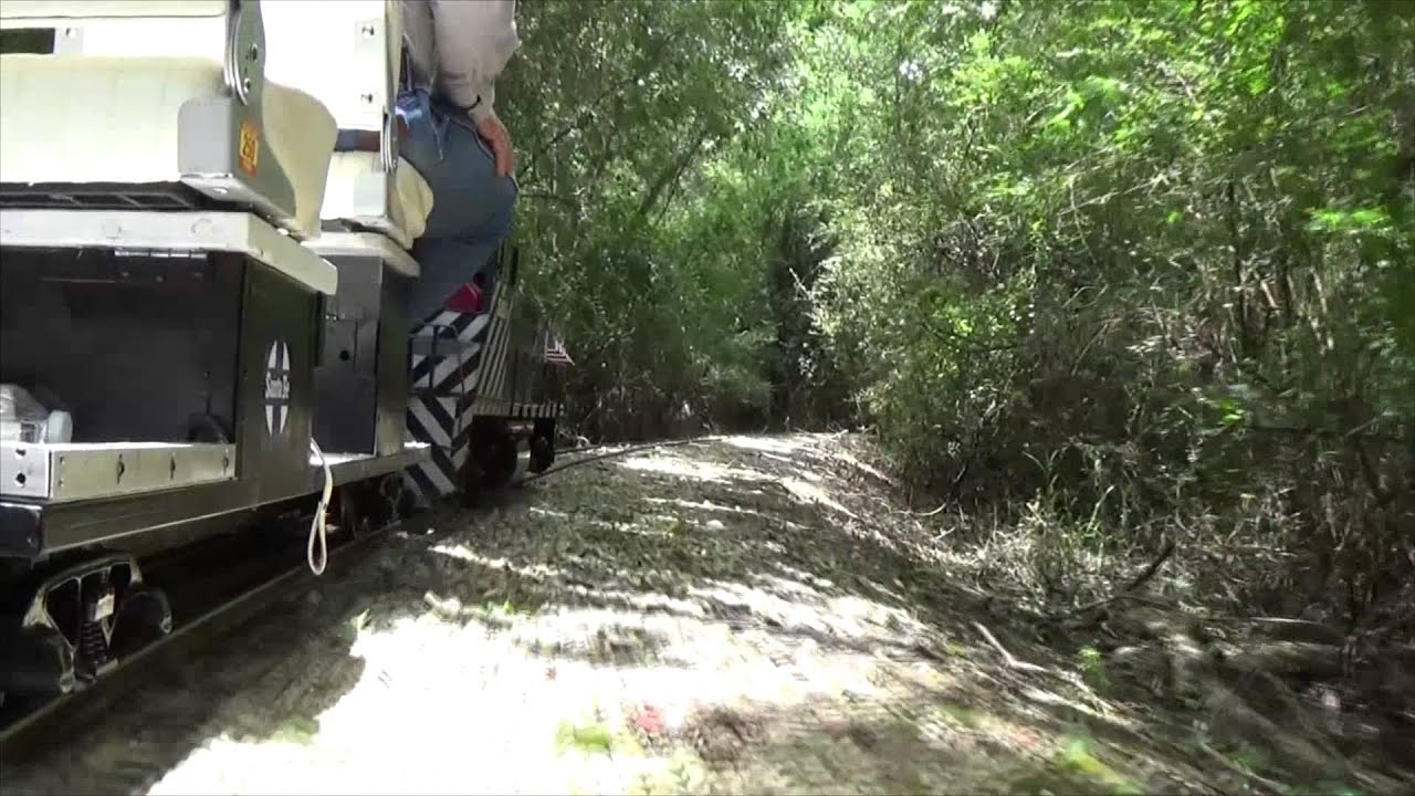 Zube Park train ride in Hockley, Texas YouTube