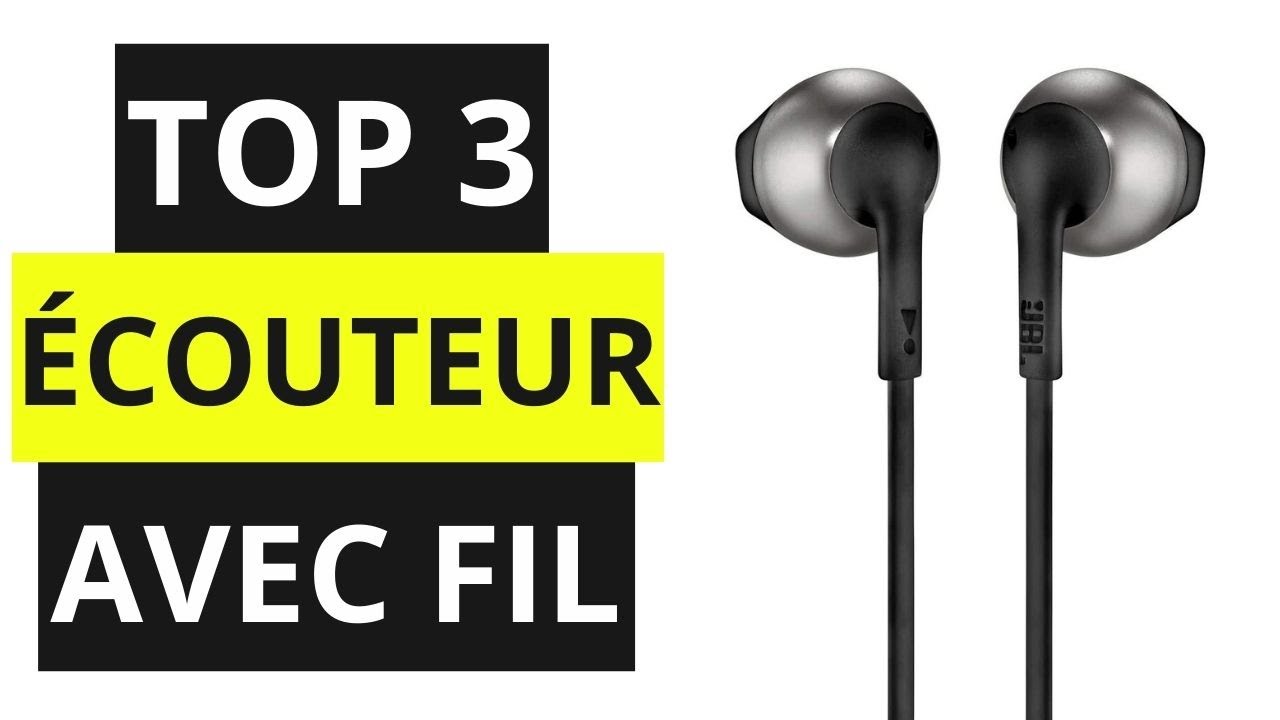 TOP 3 Meilleur Écouteur avec Fil 2021 