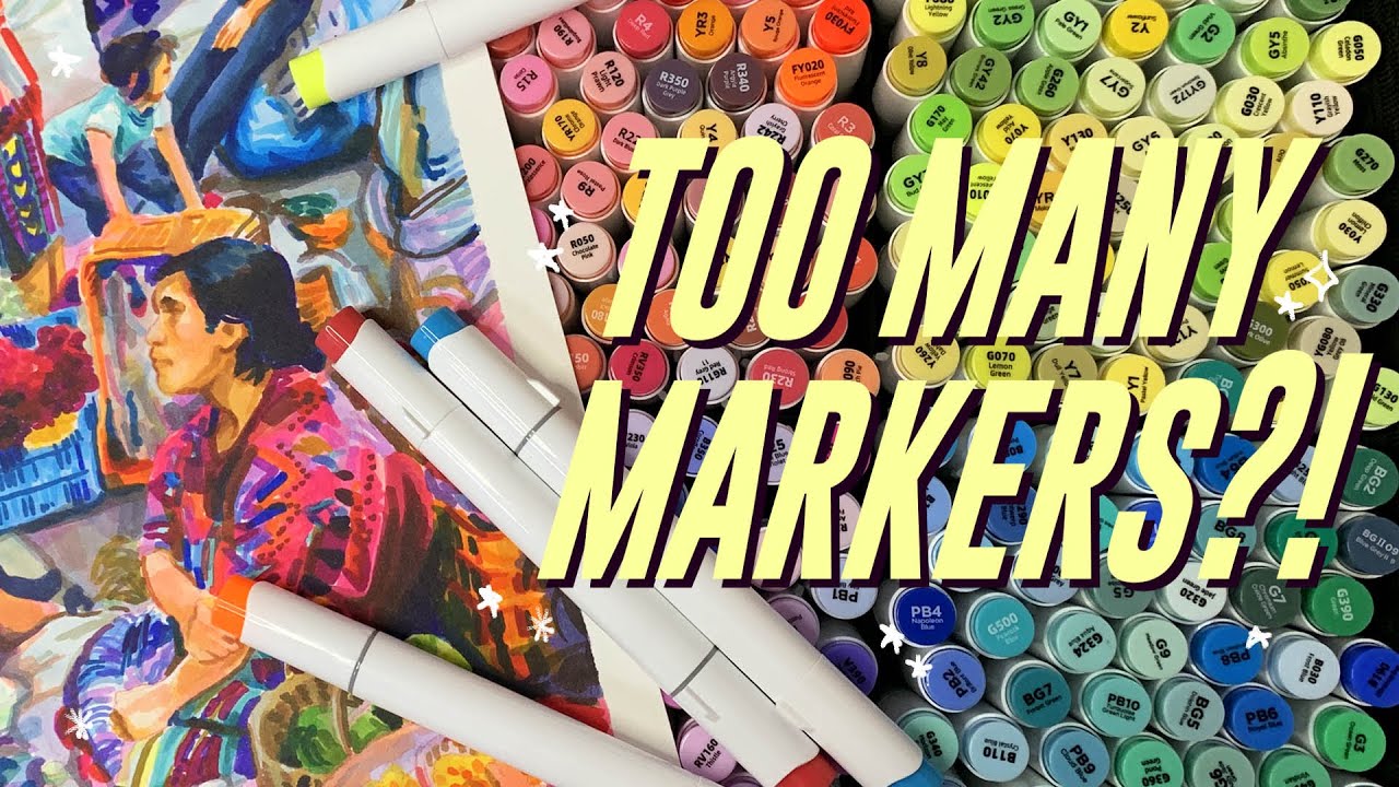 The BEST CHEAP MARKERS to END ALL CHEAP MARKERS? Ohuhu Review