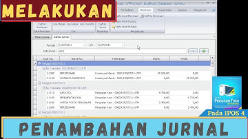 21 Menambahkan Jurnal pada IPOS 4 - PROGRAM IPOS