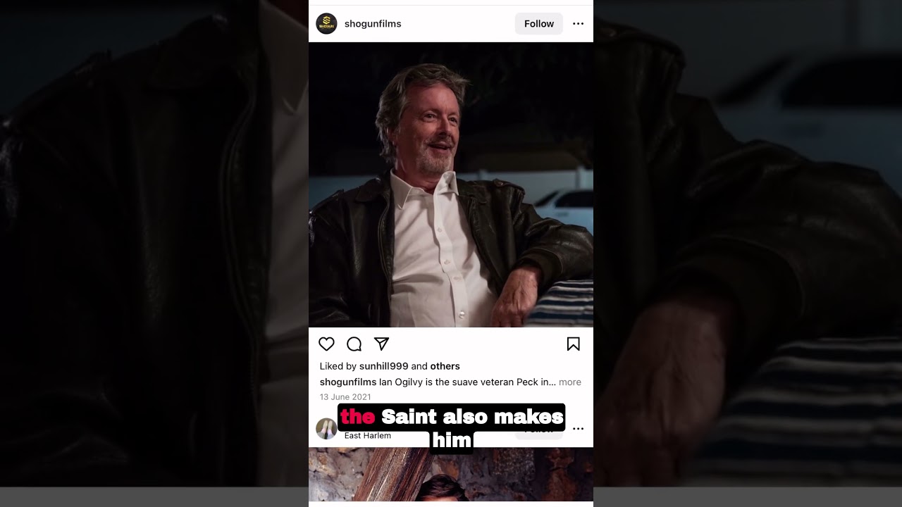 Icons Of Cool - Actors of The 1960s - Ian Ogilvy 