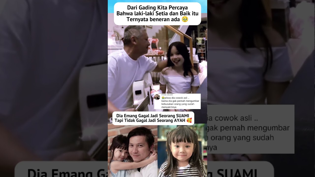 Beruntung banget Gempi punya cinta pertama yang sempurna 🥰