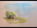 How to paint with Watercolour Pencils