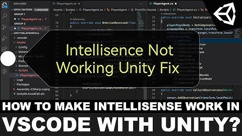 Unity Visual Studio Errors Not Showing Fix IntelliSense Correction Problem