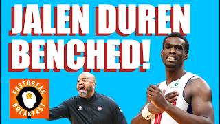 Jalen Duren Benched (and lottery reactions)