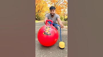 Big Bouncy Jumping Ball Unboxing and Testing🔥