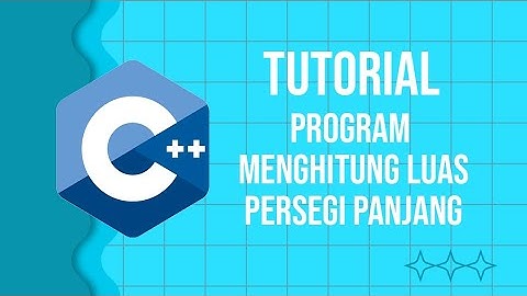 Program Menghitung Luas Persegi Panjang C++  #pemrograman #pemrogramandasar