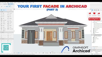 How to Model Your First Façade in Archicad | Step-by-Step Beginner Tutorial