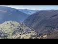 Le col d&#39;Evosges , avec une vue sur Oncieu le village Rond .Département de l&#39;ain une merveille