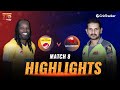 Match 8 Highlights - Team Abu Dhabi vs Qalandars, Abu Dhabi T10 League 2021