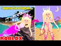 This Mermaid Princess Transformed Into A Human For A Day... A Sad Roblox Story