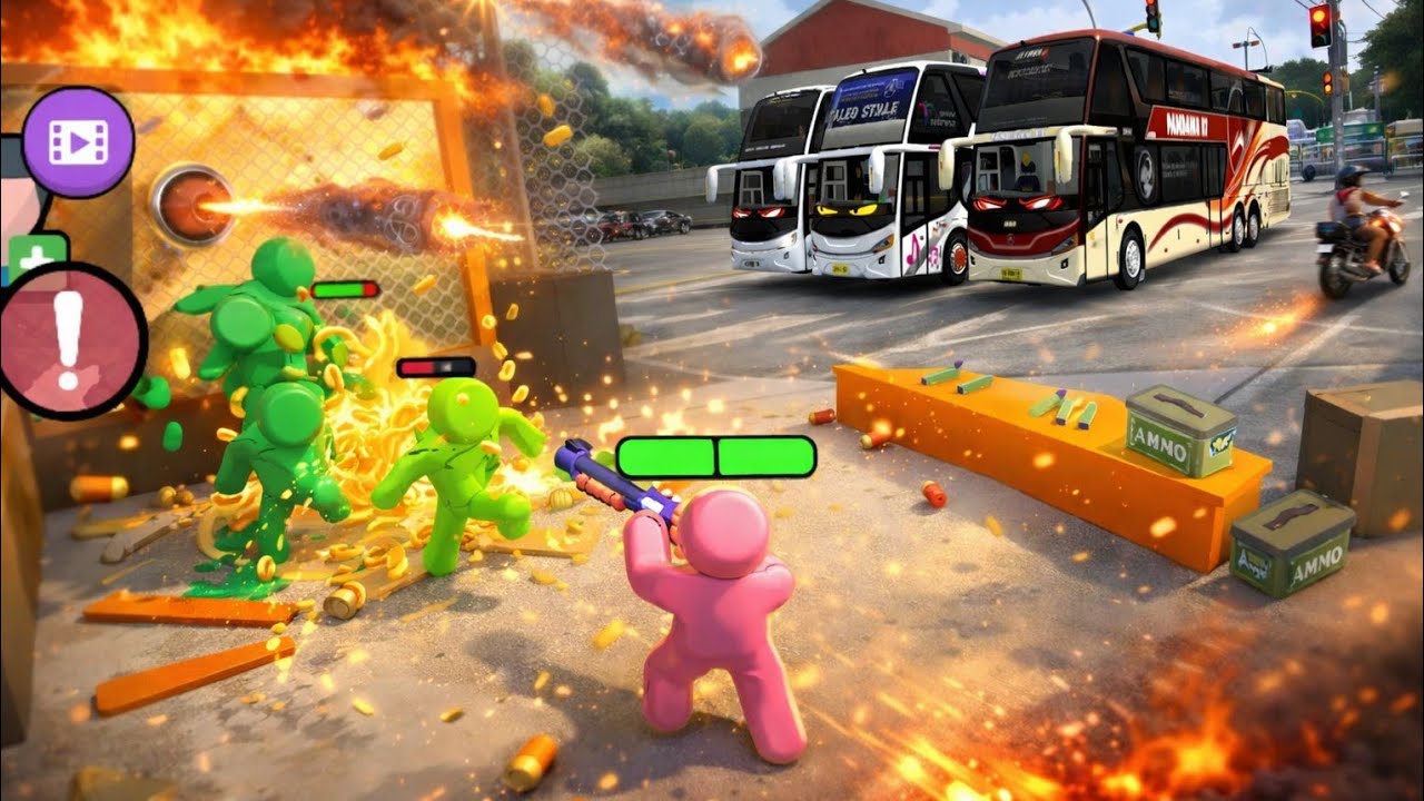 Bertahan Dari Gempuran Zombie Demi Bisa Melanjutkan Mabar BUSSID💥🔥🤪🇮🇩