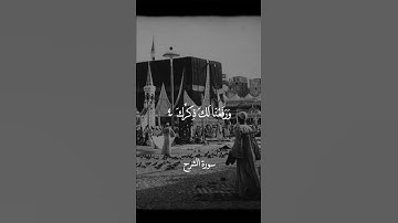 أَلَمْ نَشْرَحْ لَكَ صَدْرَكَ   سورة الشرح   علي جابر