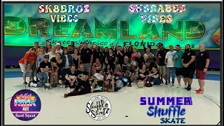 DREAMLAND in Pensacola Florida Summer Shuffle 2023: Roller Rink Rats with SK8BABEZ & SK8BROZ