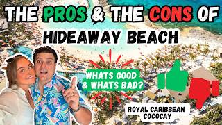 Royal's HIDEAWAY Beach at Coco Cay | The PROS and CONS of The ADULTS Only Island | Is It WORTH It