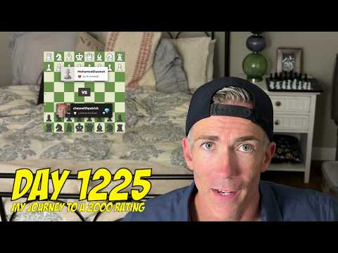 Day 1,225: Playing chess every day until I reach a 2000 rating