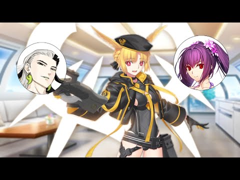 【FGO】道満・スカディ・勇士系鯖への水着リンドの反応(声優：雨宮天)