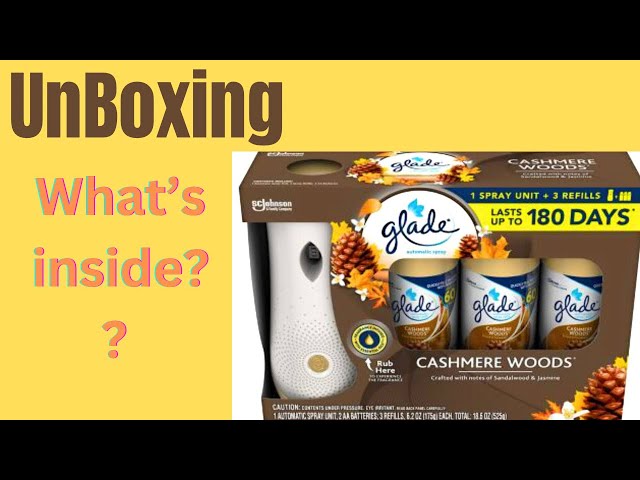 Glade Automatic Spray Unboxing and Installation 