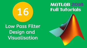 16 MATLAB Beginners Tutorial- Low Pass Filter Design and Visualisation