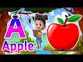 Phonics Song 2 with TWO Words in 3D - A For Airplane - ABC Alphabet Songs with Sounds for Children