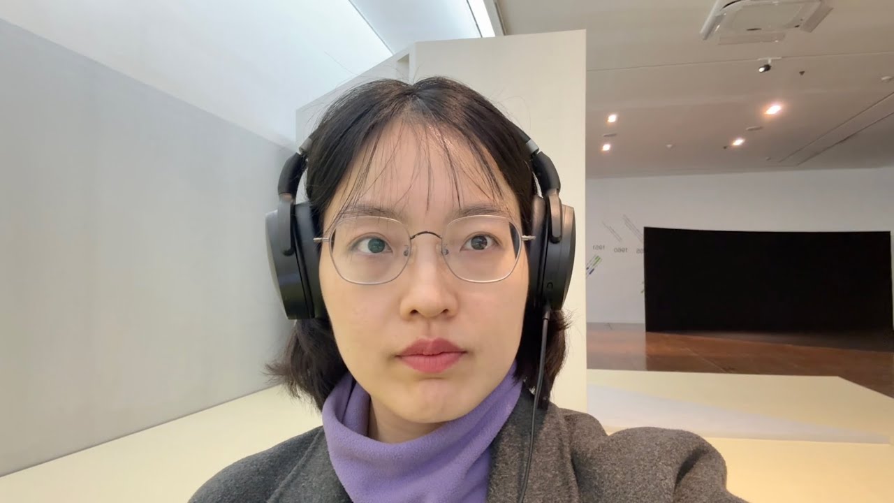 [vlog] 눈 오는 풍경❄️, 모두미술공간 출퇴근, 독서 모임📖, 서울시립미술관 전시 관람