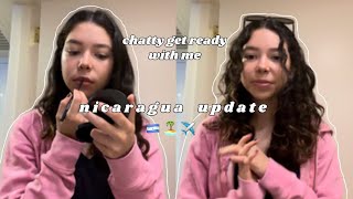 GET READY WITH ME + TRAVEL UPDATE *chatty, like we’re on ft, vacation rant*
