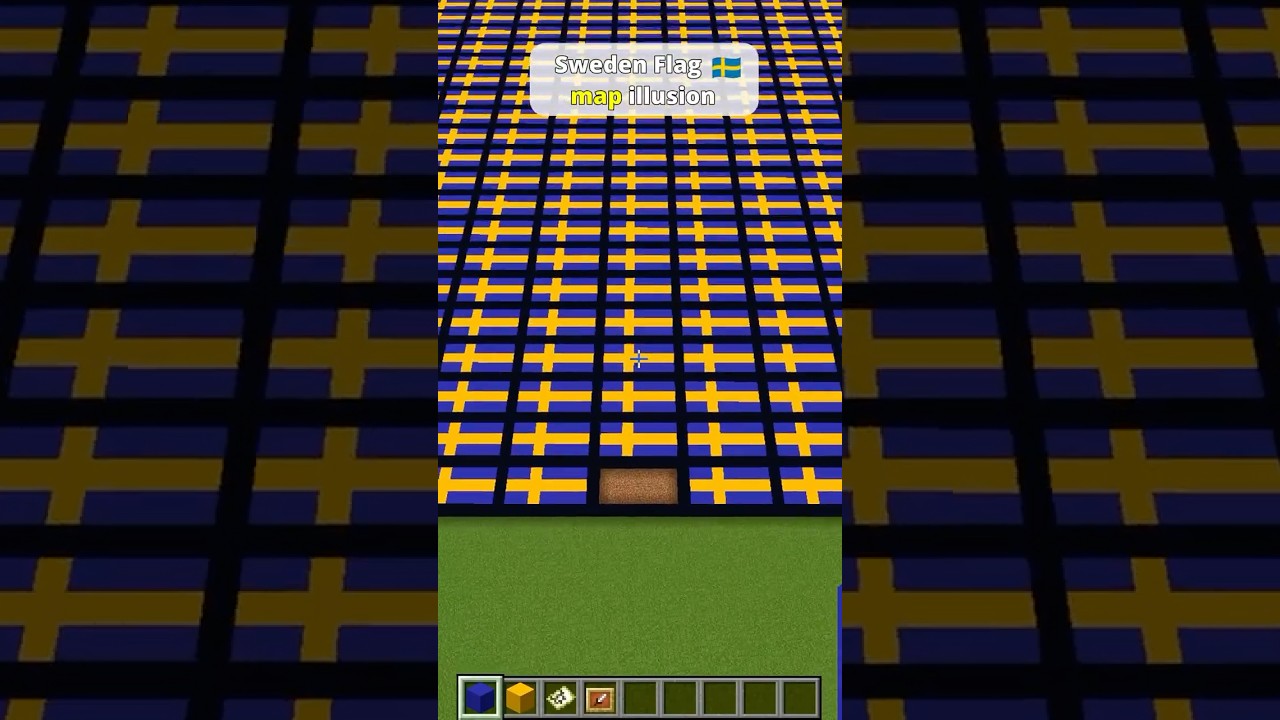 Country map illusion - Sweden 🇸🇪 