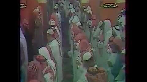 من سورة النبأ تراويح ١٤١٠بالمسجد النبوي للشيخ محمد أيوب رحمه الله «المقطع من ليلة سابقة»