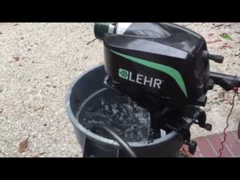 LEHR 9.9 hp Propane Powered Outboard Engine LONG Shaft Electric Start OPENED eBa