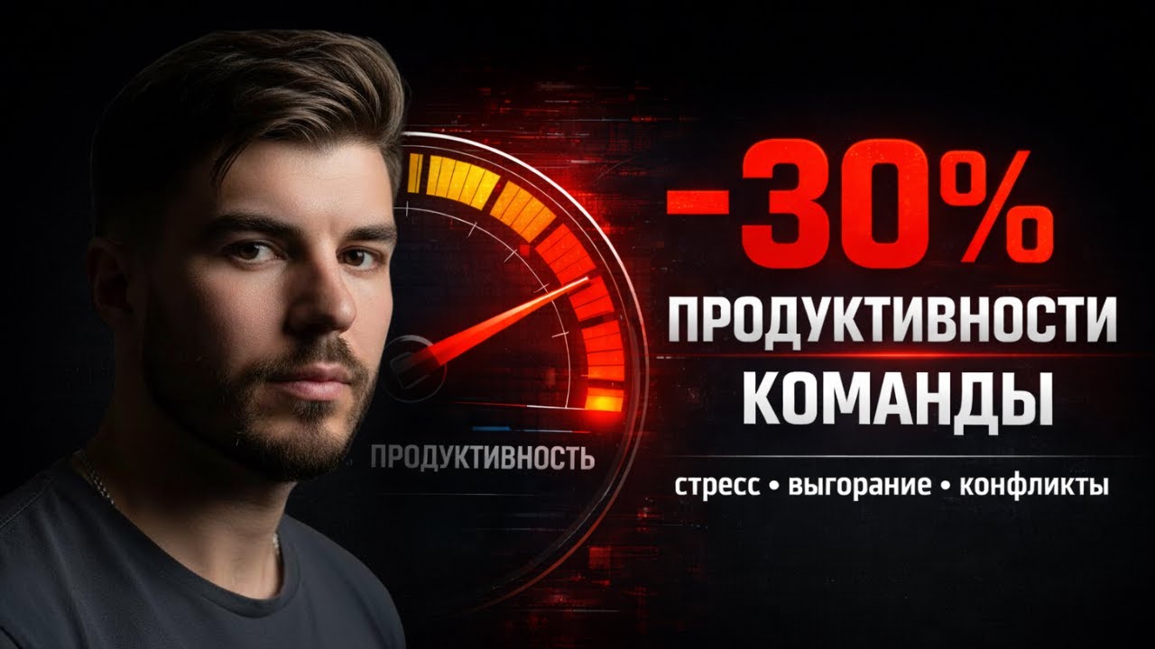Почему команда “тупит”, выгорает и срывает сроки. Минус 30% ФОТ (Нейрофизиология бизнеса)