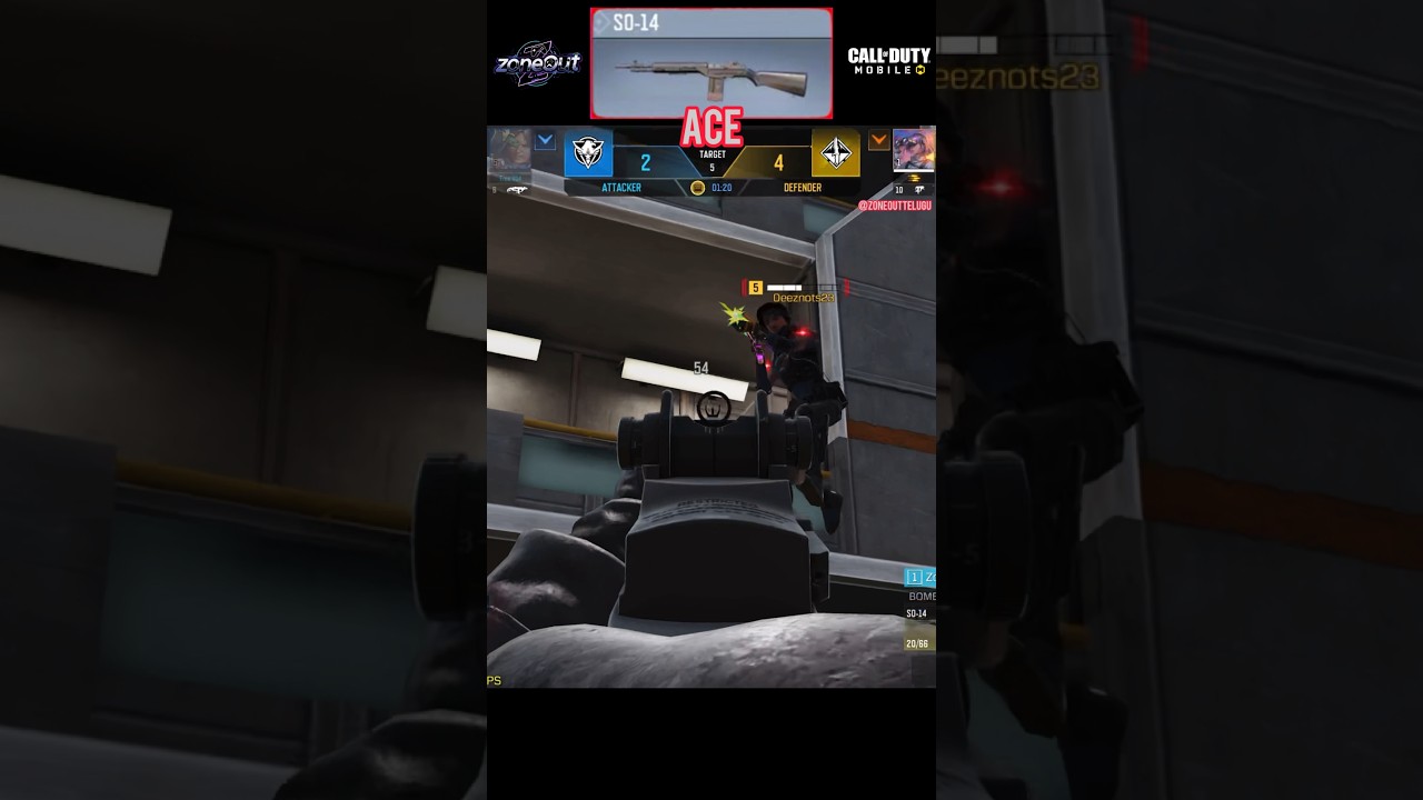 SO 14 ACE | CODM | ZONEOUT | 