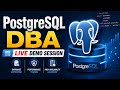 Master PostgreSQL Database Administration – Live Session