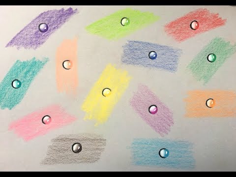 КАК НАРИСОВАТЬ РЕАЛИСТИЧНЫЕ КАПЛИ / мини-урок / draw drops / a quick video