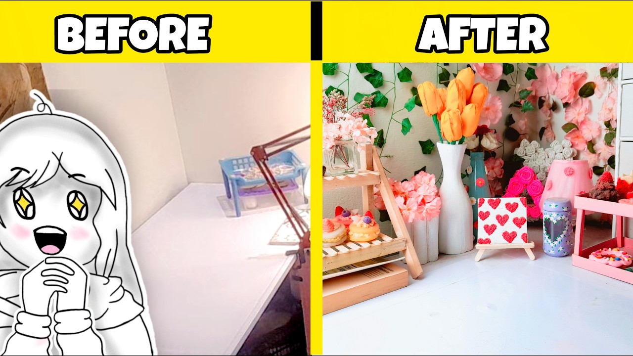 I Made 10 Diys to Transform my Messy Desk into a Dream Desk 