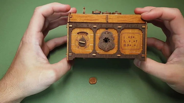 Escape Room Treasure Chest by Wooden.City | How to use | Manual