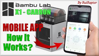 BAMBU HANDY - MOBILE APP To Control & Monitor The BAMBU LAB X1 / X1 CARBON - All The Details screenshot 3