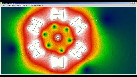 Magnetic Field Simulation Program