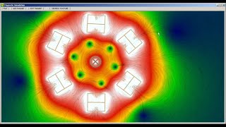 Magnetic Field Simulation Program screenshot 3
