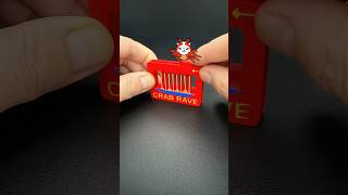 Playing 'Crab Rave' on a 3D Printed Fidget! 🦀🎵 #shorts #fidgettoys #memes