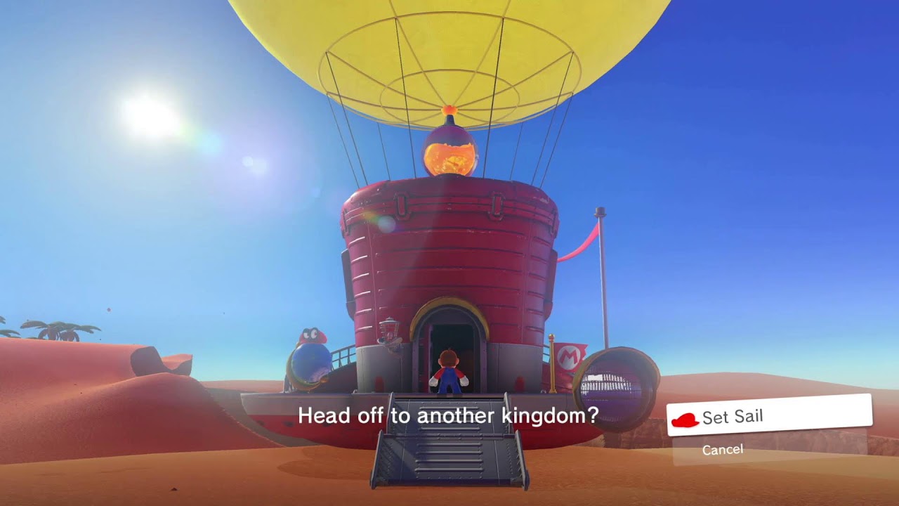 Super Mario Odyssey live