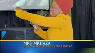 Mrs. Mkhaza | Ngibonga Ngimi Edwaleni | GP '25 Regional Conference