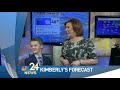 Weather Tease Blooper! with Meteorologist Kimberly Newman and Weather Kid Jack