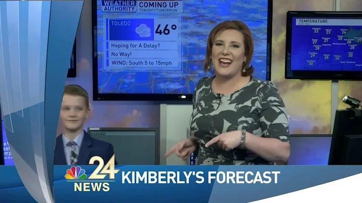 Weather Tease Blooper! with Meteorologist Kimberly...