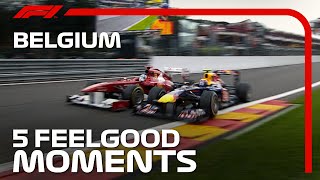5 FeelGood Moments At Spa-Francorchamps | Belgian Grand Prix