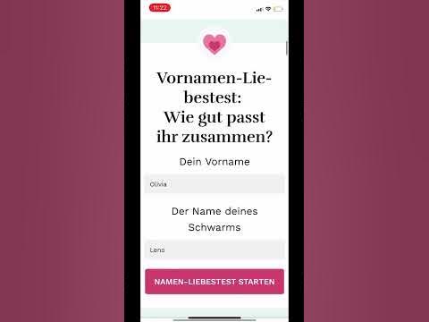 Liebestest 🫶🏻 #liebestest #love #namen #fyp - YouTube