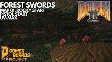 DOOM II: DBP03 Forest Swords - Map 01 Rocky Start